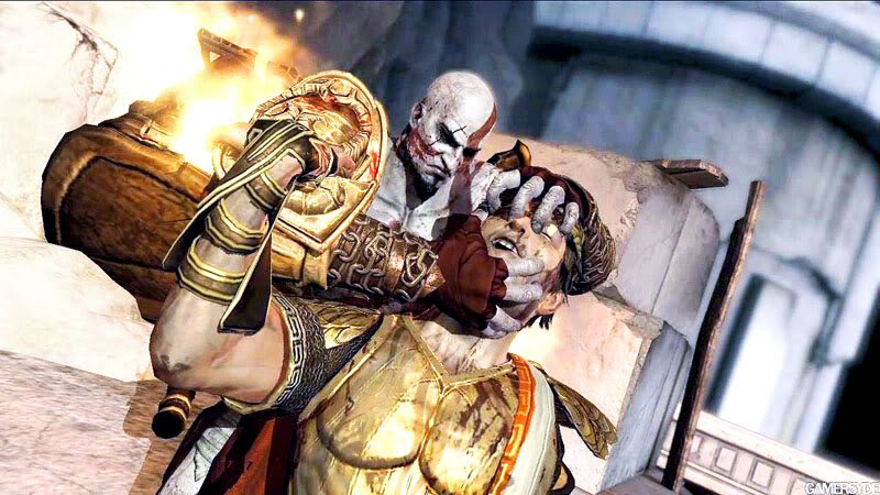 zeus god. Kratos+vs+zeus+god+of+war+