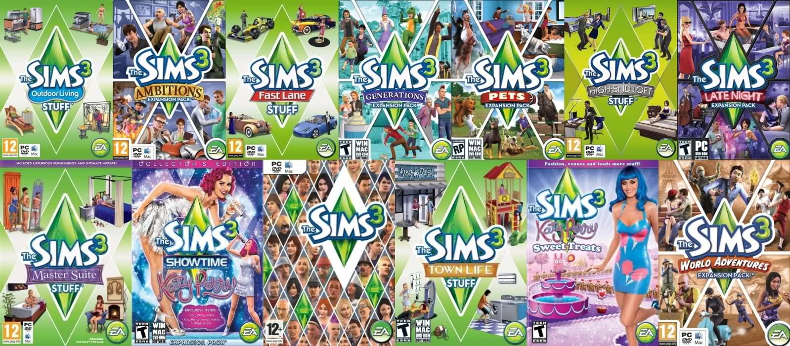the sims 3 expansion pack suggestions