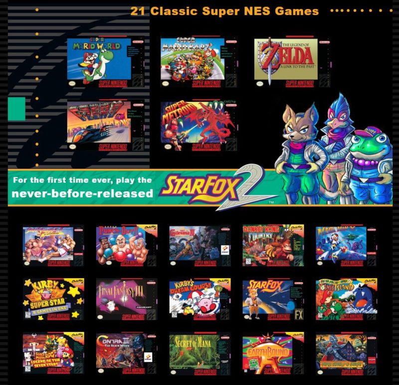 SNES Classic Lineup Announced – REAL OTAKU GAMER – Geek Culture is what ...