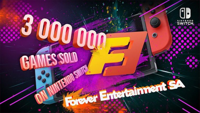 Forever Entertainment Announced They Have Sold 3 Million Games on ...