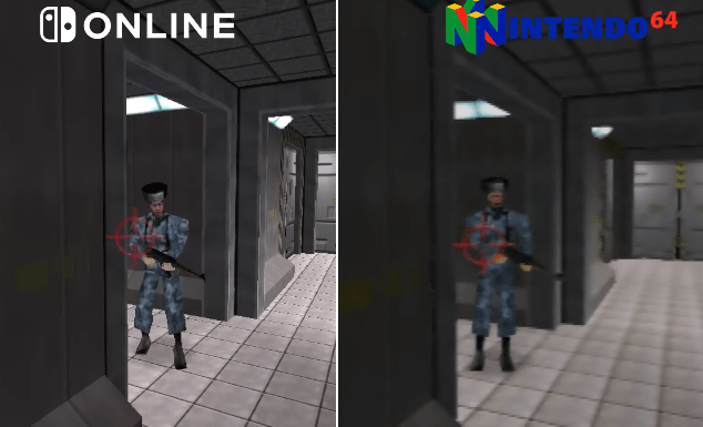 Goldeneye 007 Comparison, N64 vs 360